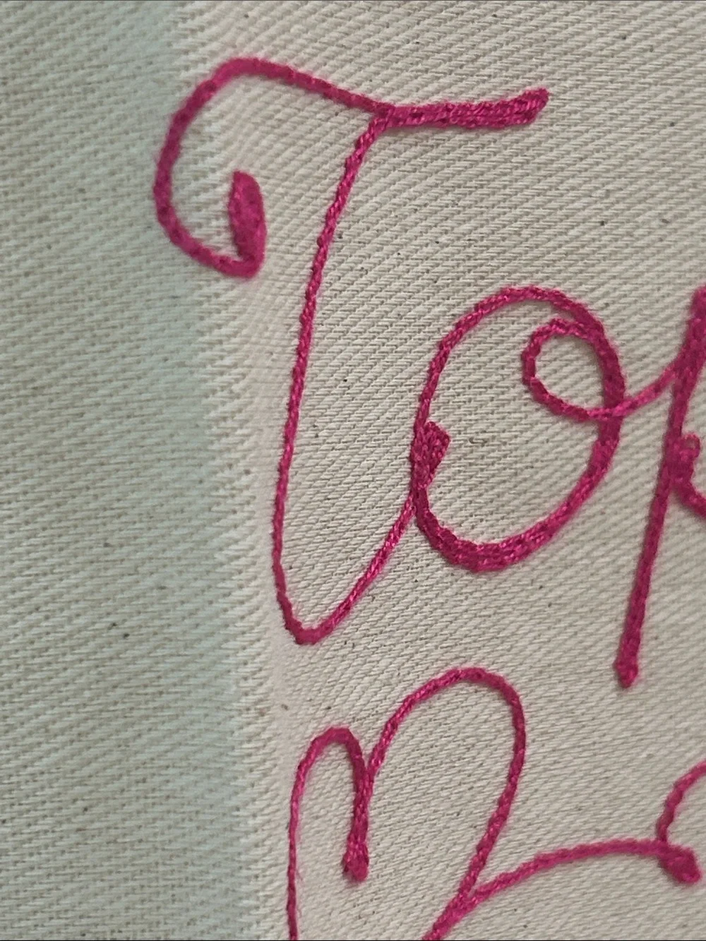 Ricami Veronica Italy Personalized “Mercedes” Top Chef Apron Pink Gingham NWOT